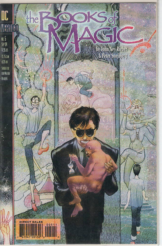 Pre-Owned - The Books of Magic #5  (September 1994) Scanned Image Pop Weasel Pre-Owned Comics