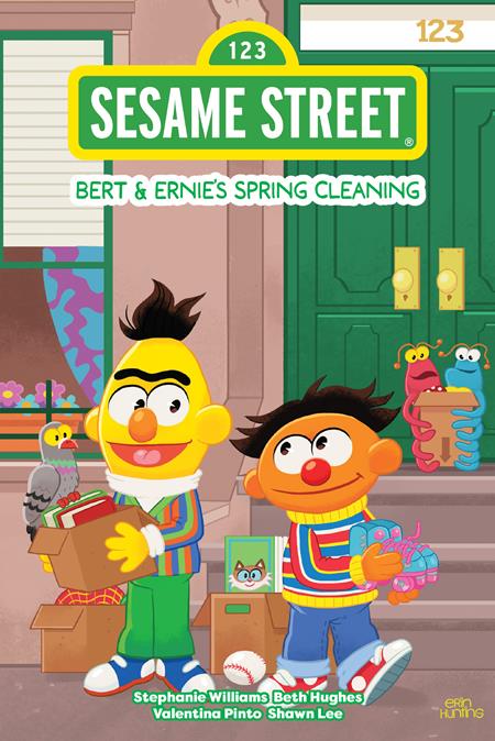 Sesame Street Bert & Ernies Spring Cleaning  | Hardcover - Image - Graphic Novels - Image - Pop Weasel