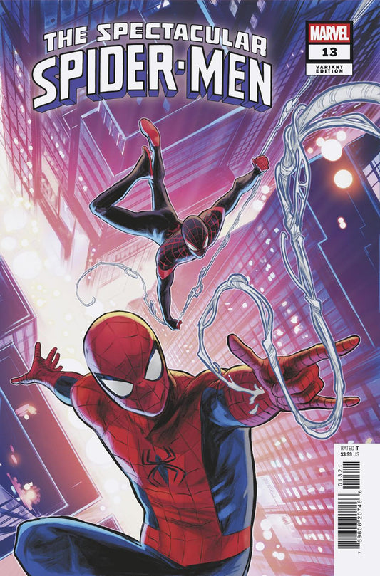THE SPECTACULAR SPIDER-MEN #13 CARMEN CARNERO VARIANT image