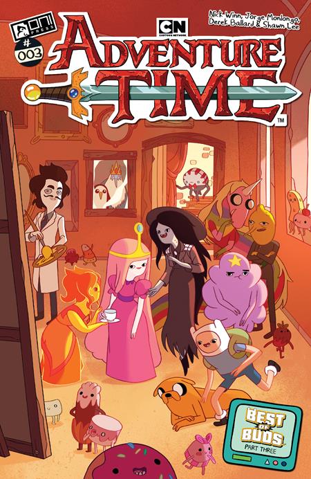 Adventure Time (2025) #3  B Jorge Monlongo Var - Image