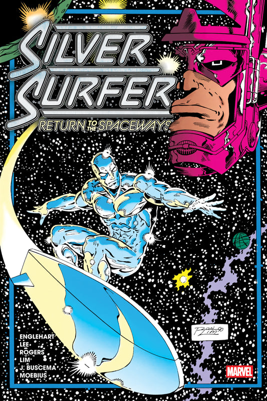 Silver Surfer: Return To The Spaceways Omnibus Ron Lim Cover | Hardcover - Image