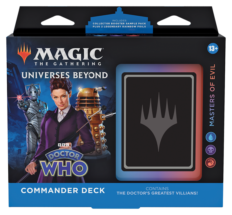 Magic The Gathering: Doctor Who - Masters of Evil Commander Deck - TCG - Image - Pop Weasel