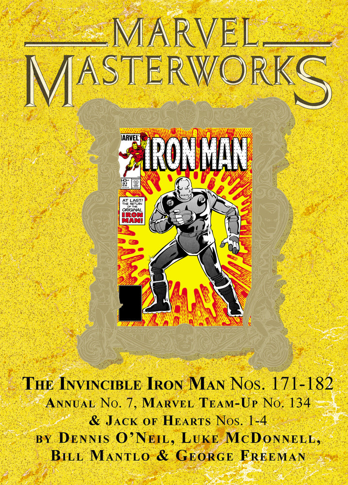 MARVEL MASTERWORKS: THE INVINCIBLE IRON MAN VOL. 18 VARIANT [DM ONLY] | Hardcover image - Graphic Novels - Image - Pop Weasel