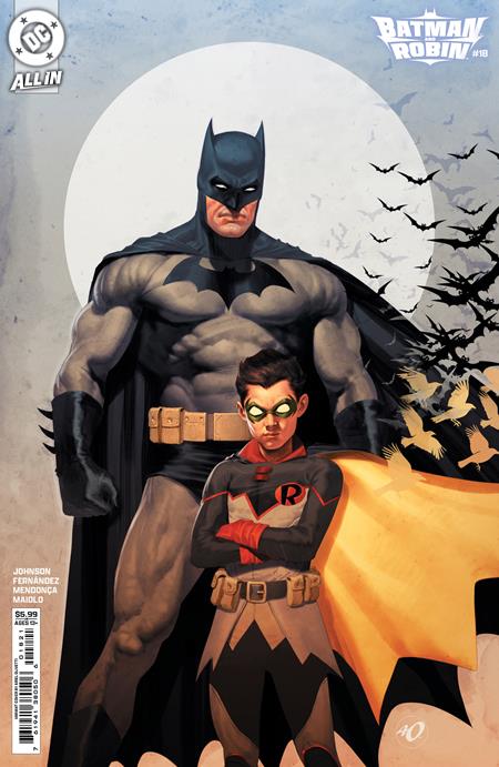 Batman And Robin #18  B Ariel Olivetti Card Stock Var image