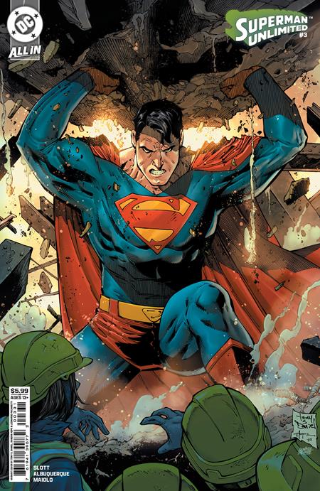 Superman Unlimited #3  C Tony S Daniel Card Stock Var - Image