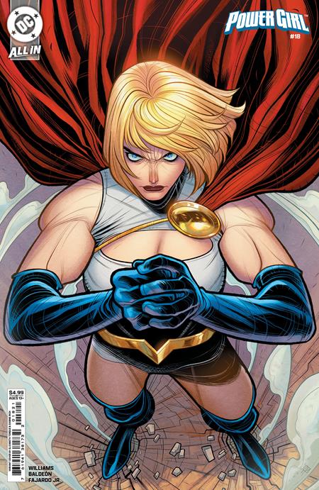 Power Girl #18  B Elizabeth Torque Card Stock Var image