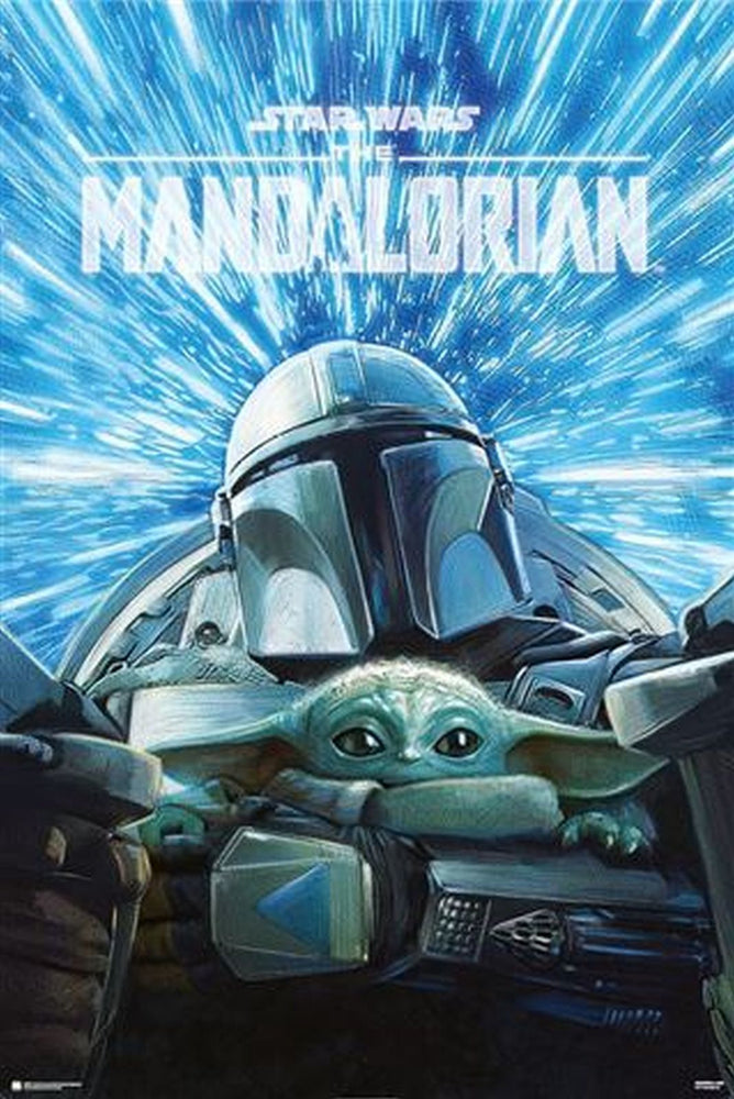 The Mandalorian Warp Poster - Posters - Image - Pop Weasel