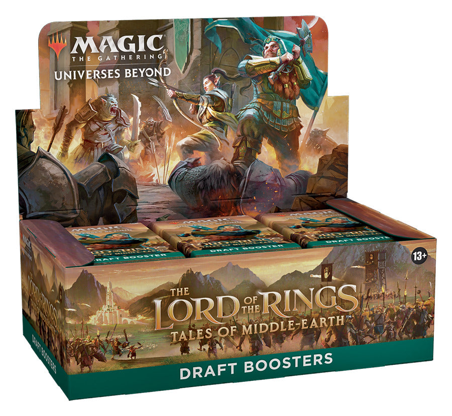 Magic The Gathering: The Lord of the Rings: Tales of Middle-Earth - Draft Booster Box - TCG - Image - Pop Weasel