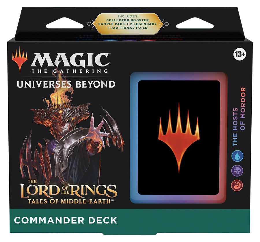 Magic The Gathering: The Lord of the Rings: Tales of Middle-Earth Commander Deck - The Hosts of Mordor