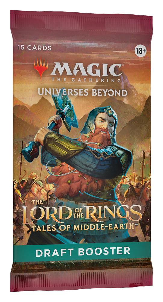 Magic The Gathering: The Lord of the Rings: Tales of Middle-Earth - Draft Booster Pack - TCG - Image - Pop Weasel