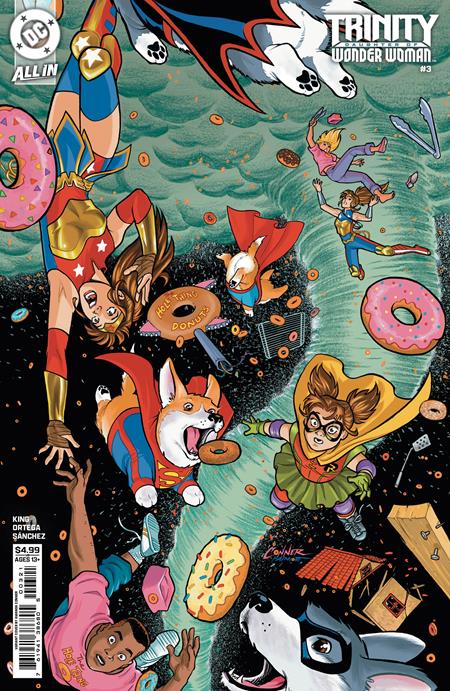 Trinity Daughter Of Wonder Woman #3 (of 6)  B Amanda Conner Card Stock Var - Image