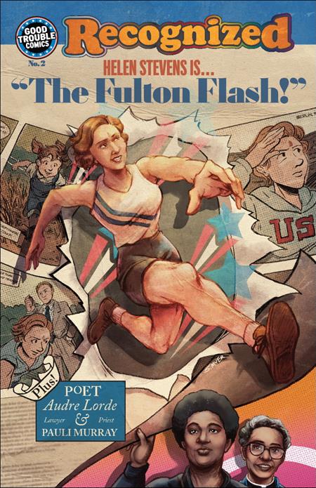 Recognized #2 Helen Stevens Is The Fulton Flash - Image