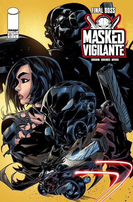 Final Boss Masked Vigilante  | One Shot  B Leon Govender Var - Image