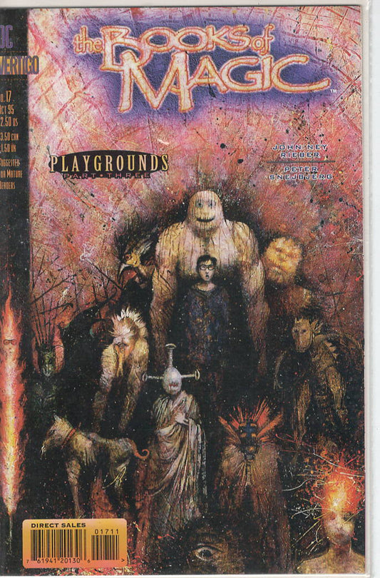 Pre-Owned - The Books of Magic #17  (October 1995) Scanned Image Pop Weasel Pre-Owned Comics