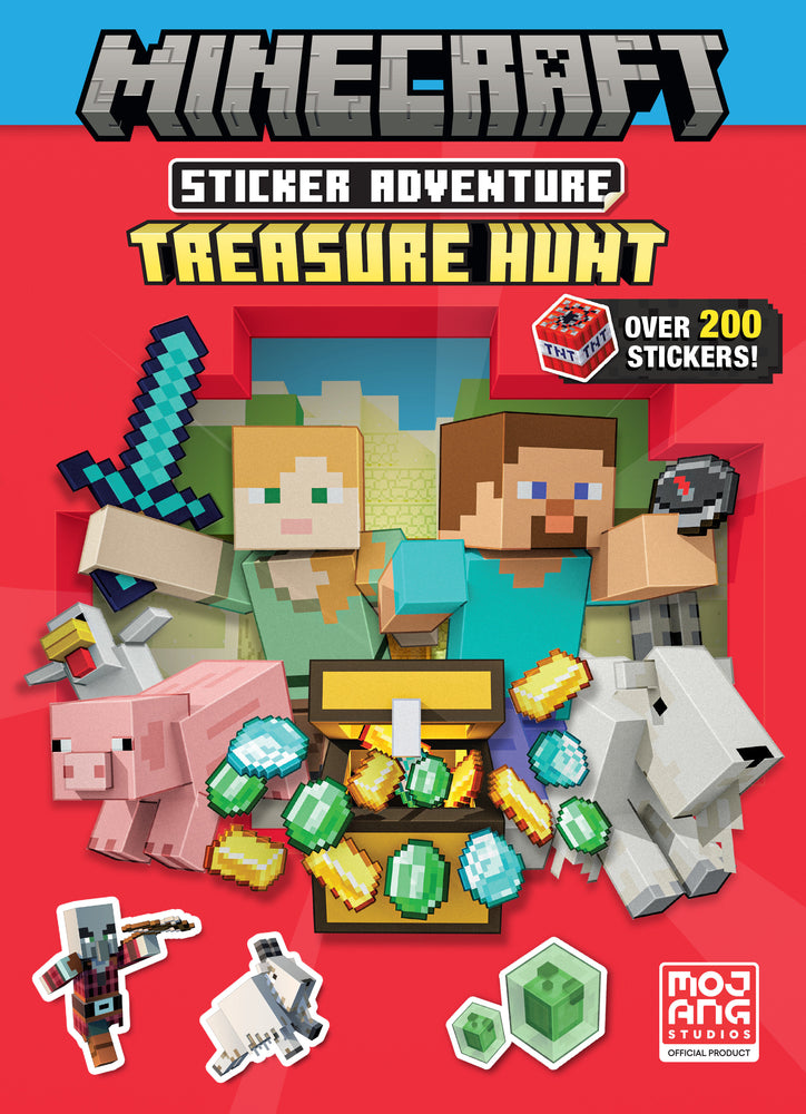 Minecraft Sticker Adventure: Treasure Hunt (Minecraft) image - Children/Young Adult - Image - Pop Weasel