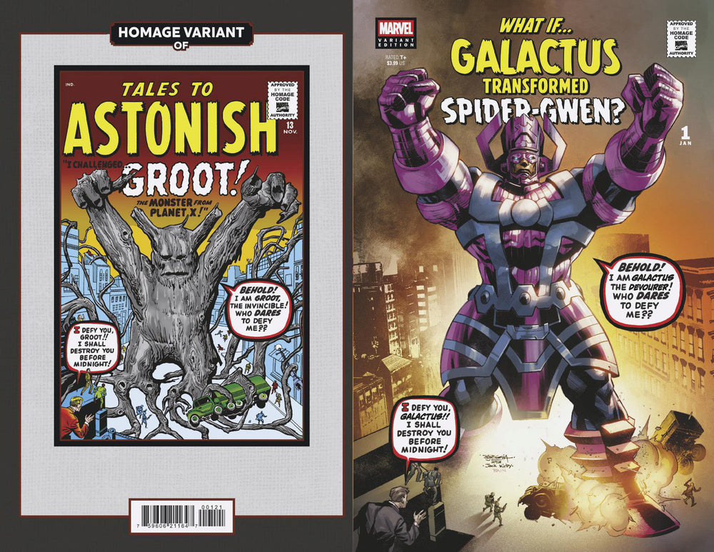 WHAT IF...? GALACTUS: GALACTUS TRANSFORMED SPIDER-GWEN? - Comics - Image - Pop Weasel