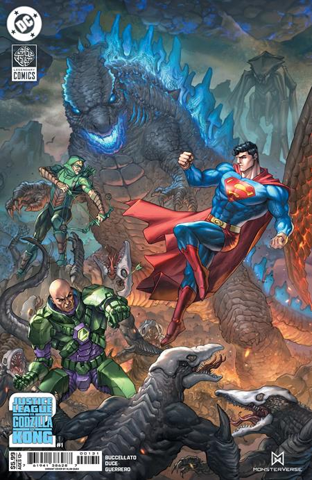 Justice League Vs Godzilla Vs Kong 2 #1 (of 7)  C Alan Quah Card Stock Var - Image