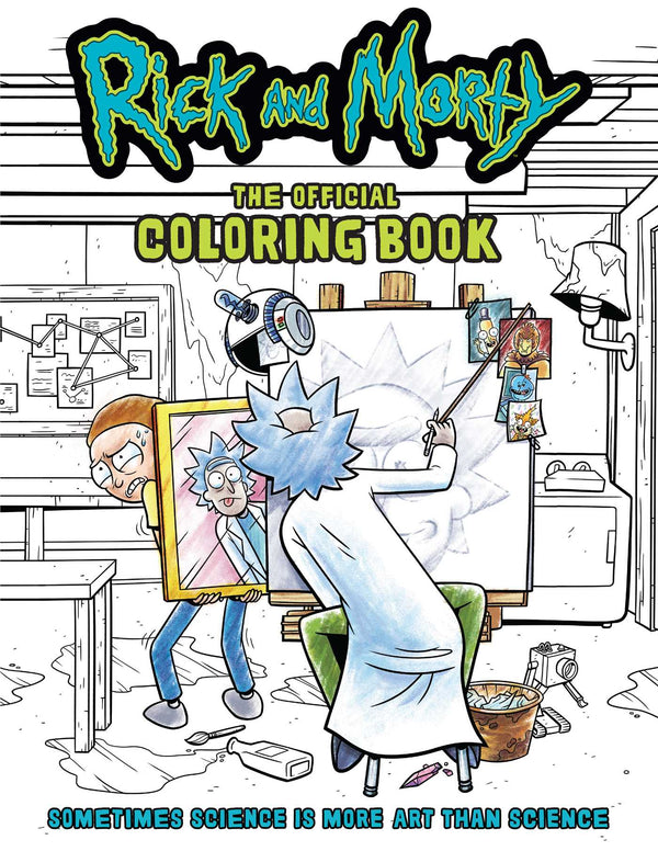 Pop Weasel Image of Rick and Morty: The Official Coloring Book