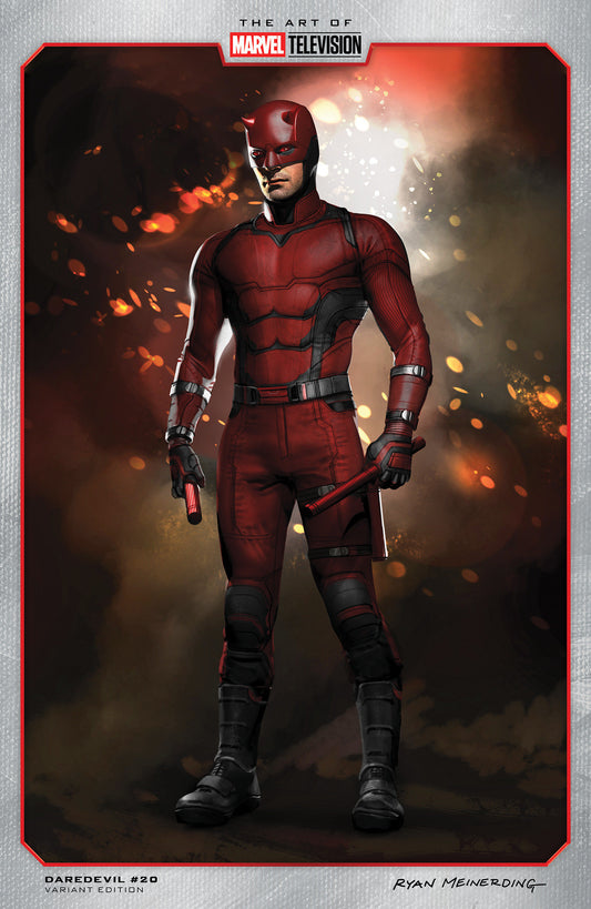 DAREDEVIL #20 RYAN MEINERDING MARVEL TELEVISION VARIANT - Image