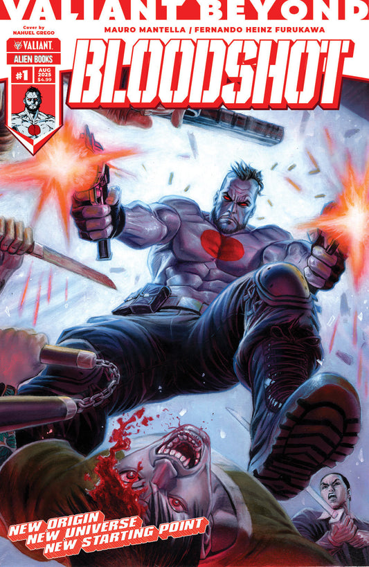 Valiant Beyond: Bloodshot #1 Variant B (Grego Wraparound Variant) - Image