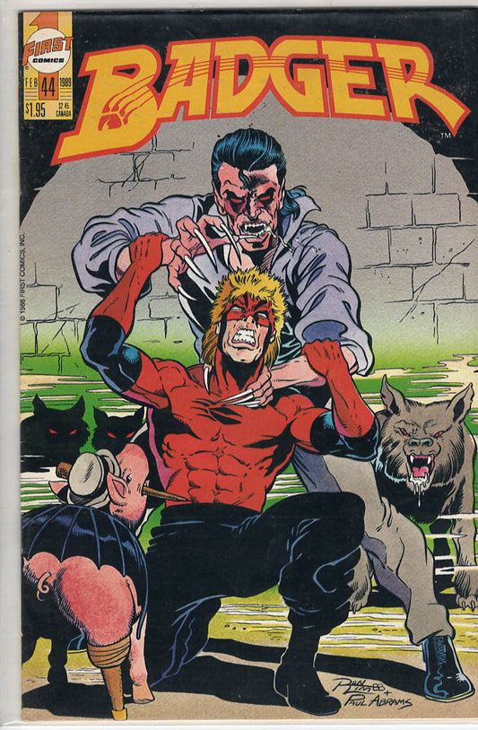 Pre-Owned - The Badger #44  (February 1989) - Image