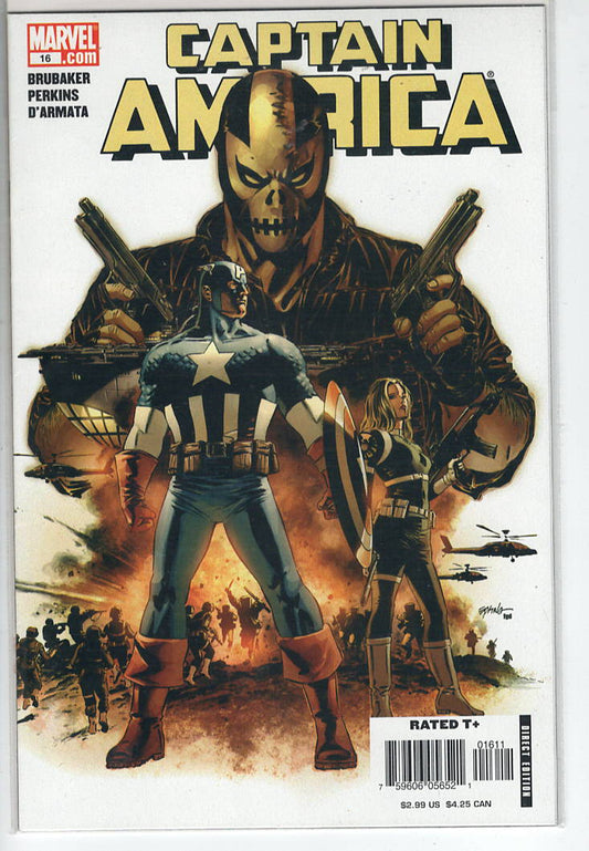 Pre-Owned - Captain America #16  (May 2006) Scanned Image Pop Weasel Pre-Owned Comics