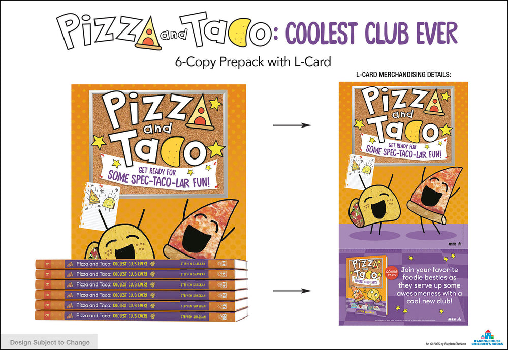 Pizza and Taco: Coolest Club Ever  6-Copy Prepack with L-Card Spring 2025 image - Books - Image - Pop Weasel