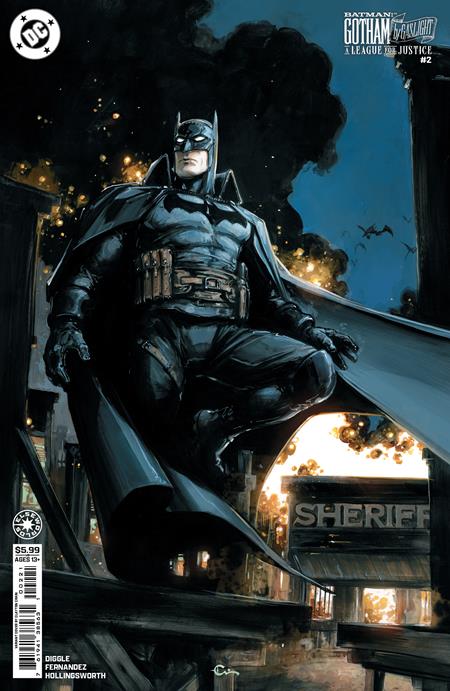 Batman Gotham By Gaslight A League For Justice #2 (of 6)  B Clayton Crain Card Stock Var - Image