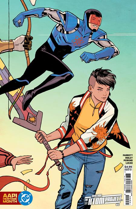 Justice League The Atom Project #5 (of 6)  D Cliff Chiang Aapi Heritage Month Connecting Card Stock Var - Image