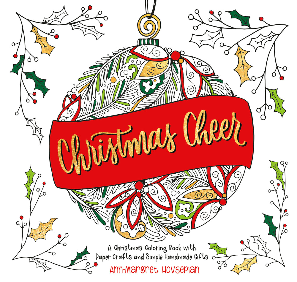Christmas Cheer - Image - Colouring Book - Image - Pop Weasel