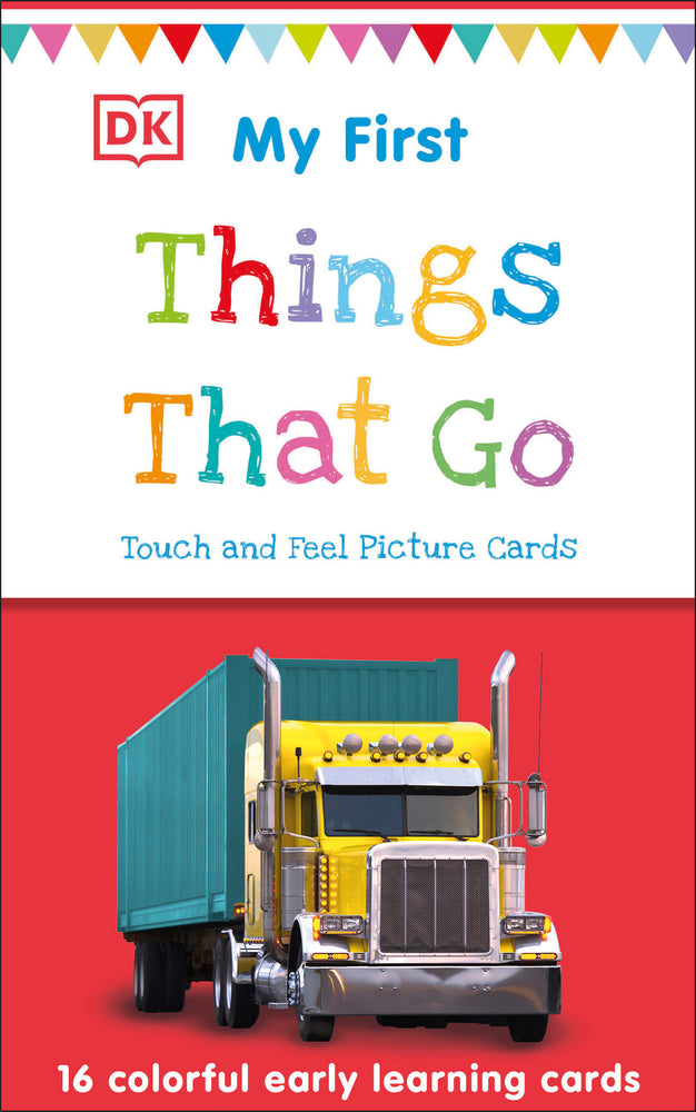 My First Touch and Feel Picture Cards: Things That Go image - Cards - Image - Pop Weasel