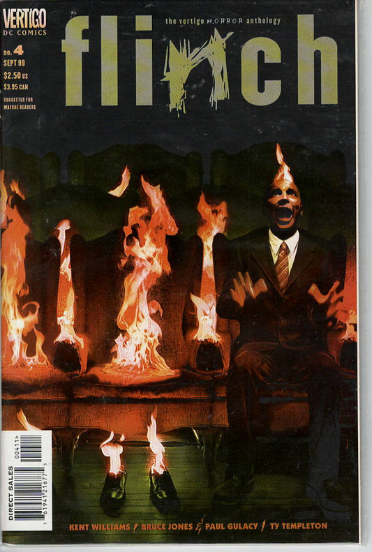 Pre-Owned - Flinch #4  (September 1999) Scanned Image Pop Weasel Pre-Owned Comics