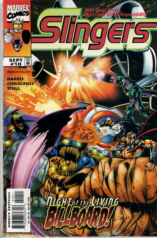 Pre-Owned - Slingers #10  (September 1999) Scanned Image Pop Weasel Pre-Owned Comics