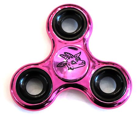 Silver Sprocket Fidget Spinner - Image