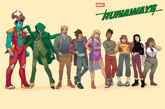RUNAWAYS #1 ELENA CASAGRANDE WRAPAROUND VARIANT [DOOM] - Image