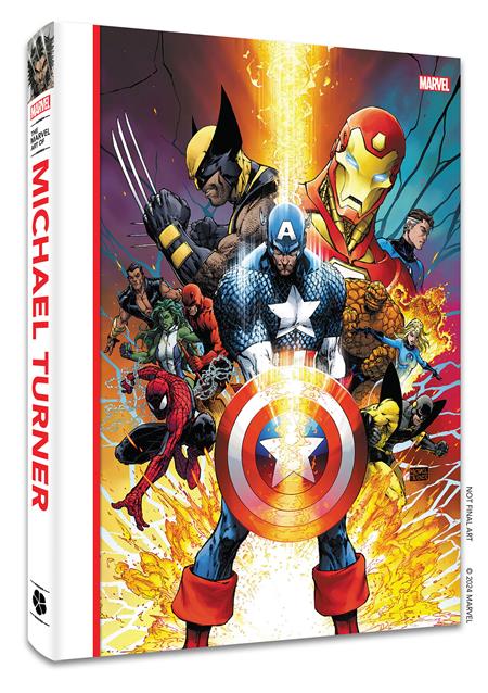 Marvel Art Of Michael Turner  | Hardcover Variant Dust Jacket Edition - Image
