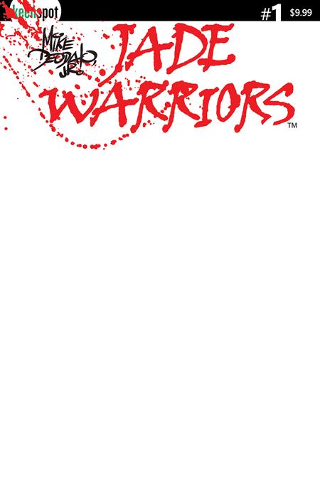 Jade Warriors #1  C Blank Sketch Var - Image