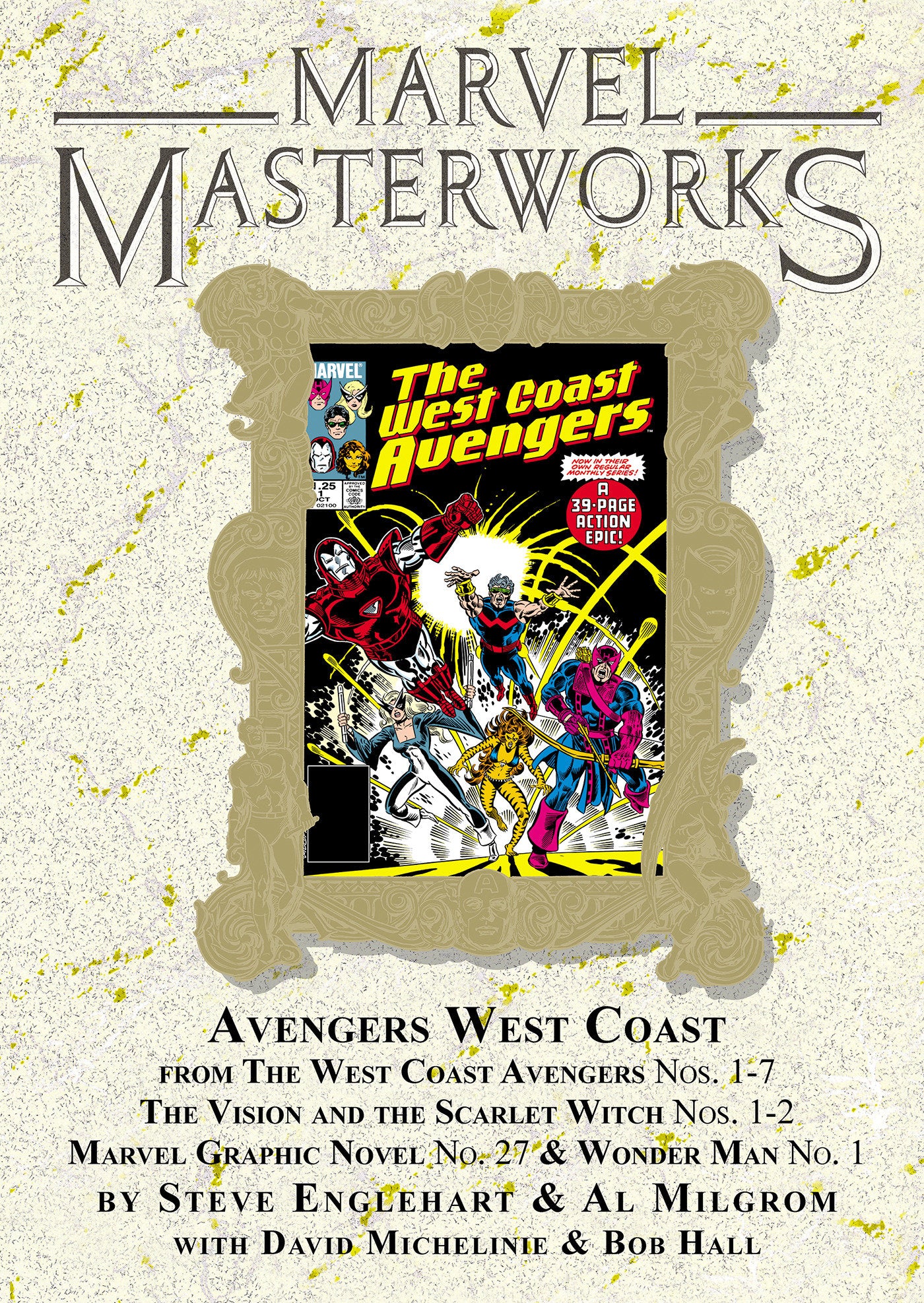 MARVEL MASTERWORKS: AVENGERS WEST COAST VOL. 1 VARIANT [DM ONLY] | Hardcover - Image