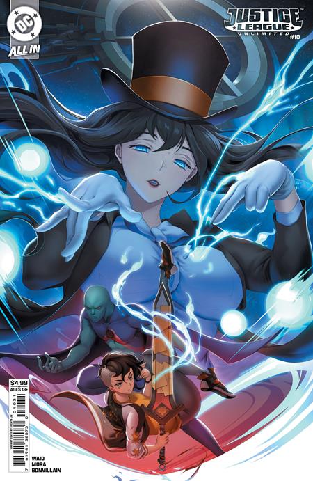 Justice League Unlimited #10  C Rachta Lin Card Stock Var - Image