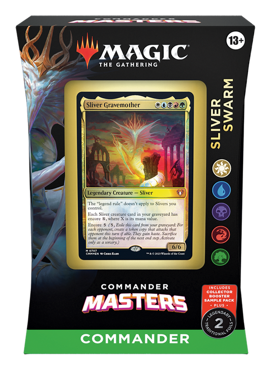 Magic The Gathering: Commander Masters - Silver Swarm Commander Deck