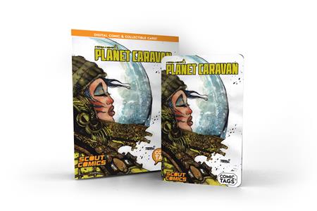 Planet Caravan Comic Tag Individual image