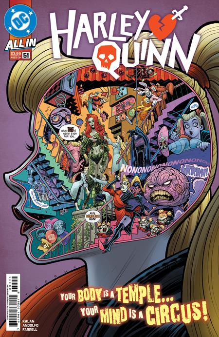 Harley Quinn #51  A Elizabeth Torque - Image