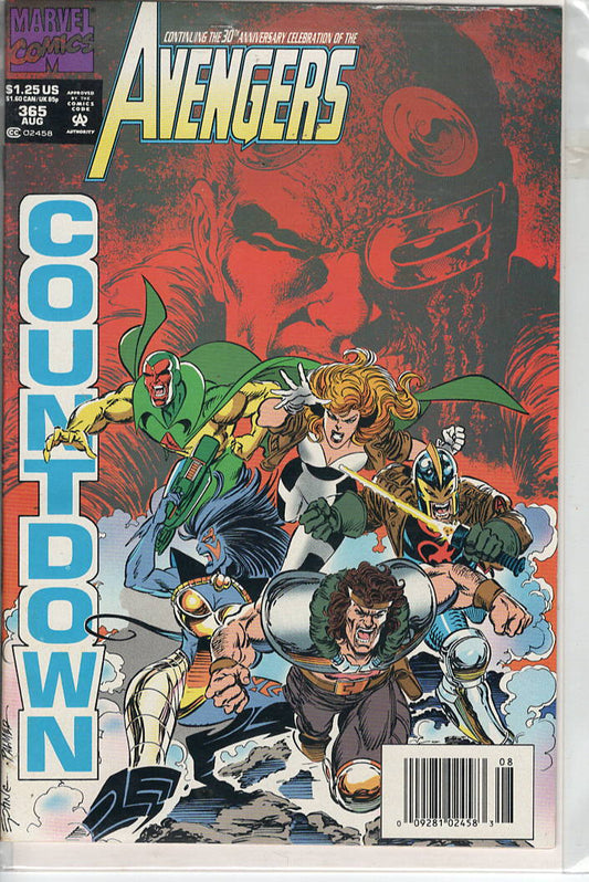 Pre-Owned - The Avengers #365  (August 1993) Scanned Image Pop Weasel Pre-Owned Comics