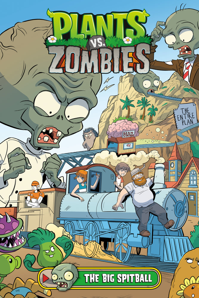 Plants vs. Zombies Volume 24: The Big Spitball | Hardcover - Image - Graphic Novels - Image - Pop Weasel