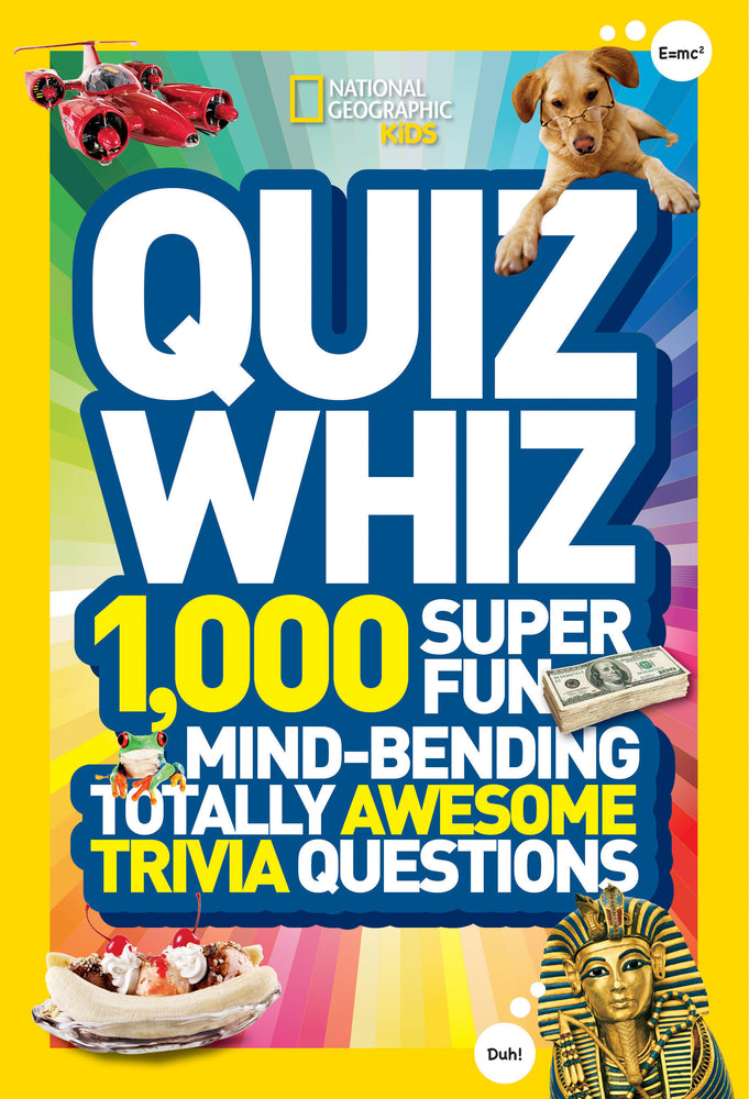 National Geographic Kids Quiz Whiz | Hardcover image - Children/Young Adult - Image - Pop Weasel