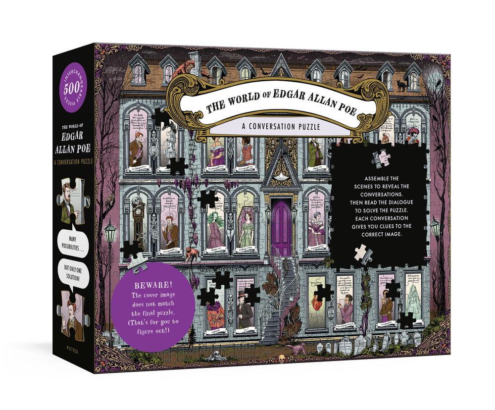 The World of Edgar Allan Poe: A Conversation Puzzle - Image - Board Games - Image - Pop Weasel