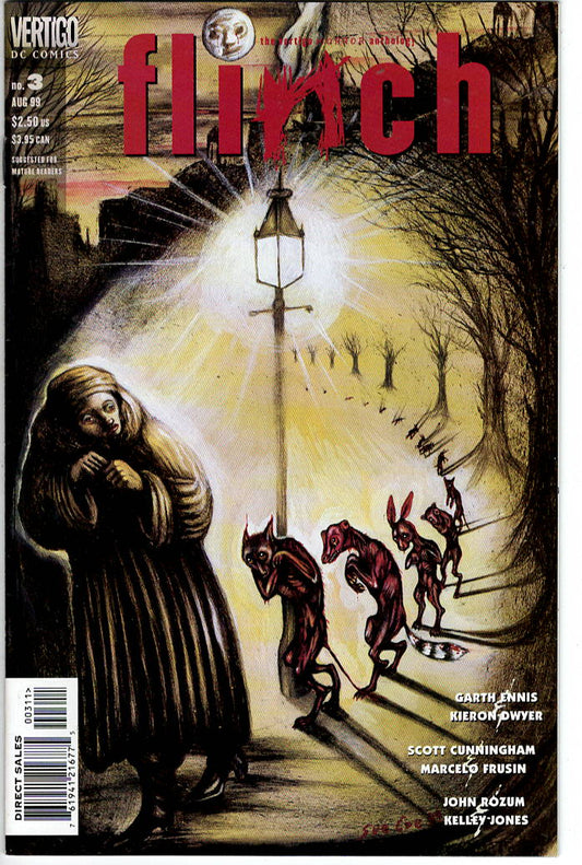 Pre-Owned - Flinch #3  (August 1999) Scanned Image Pop Weasel Pre-Owned Comics