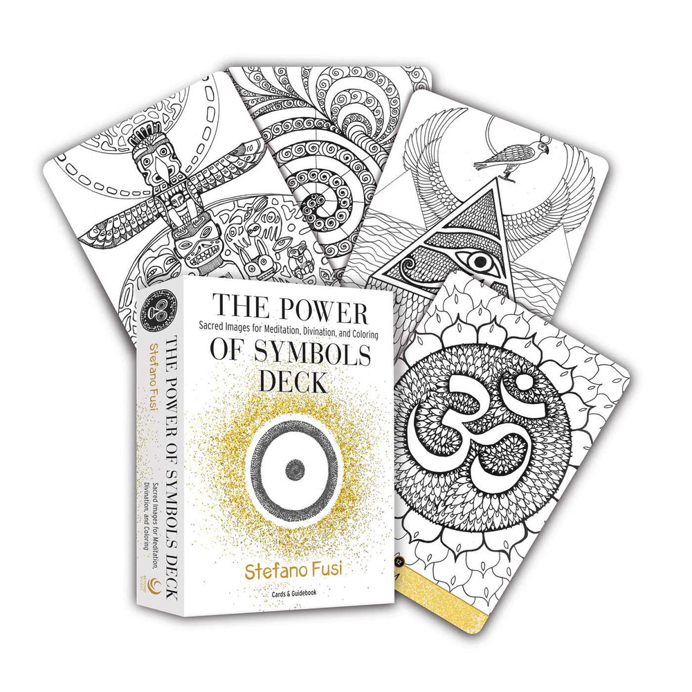 The Power of Symbols Deck Sacred Images for Meditation, Divination, and Coloring (A 41-Card Deck & Guidebook) image -  - Image - Pop Weasel