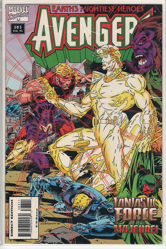 Pre-Owned - The Avengers #383  (February 1995) Scanned Image Pop Weasel Pre-Owned Comics