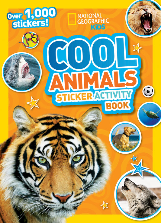 National Geographic Kids Cool Animals Sticker Activity Book image